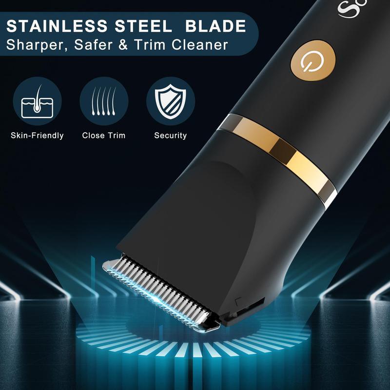 All - in - One Waterproof Electric Grooming Kit for Men - Cordless Trimmer, Shaver & Nose Hair Remover, Perfect for Daily Use & Holiday Gifting - Inside The Bars