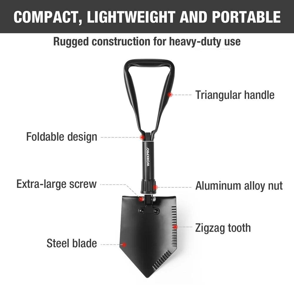 All - Terrain Tactical Folding Shovel - Inside The Bars