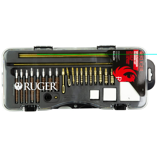 Allen Ruger Rifle Handgun Clean Kit with Tools and Jags - Inside The Bars