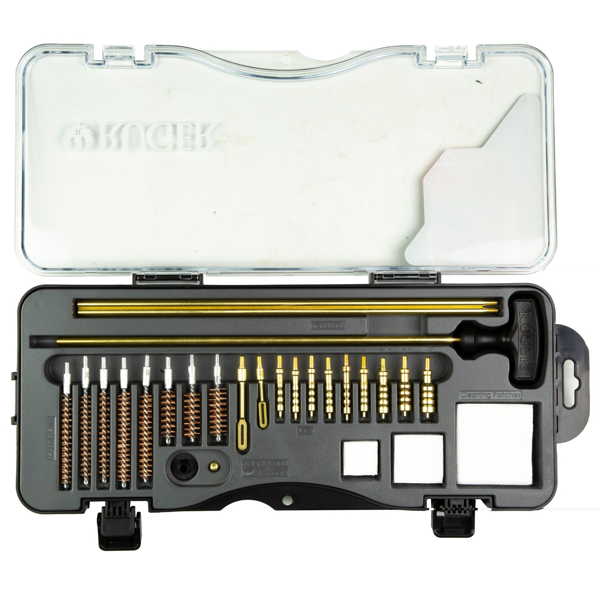 Allen Ruger Rifle Handgun Clean Kit with Tools and Jags - Inside The Bars
