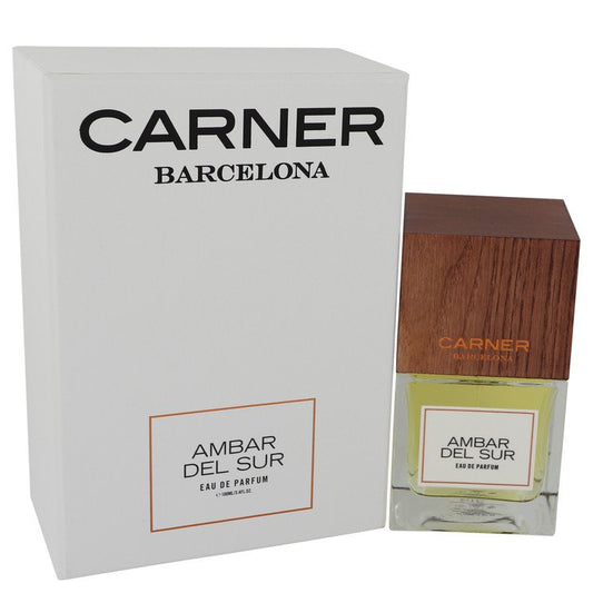 Ambar Del Sur by Carner Barcelona Eau De Parfum Spray 3.4 oz for Women - Inside The Bars