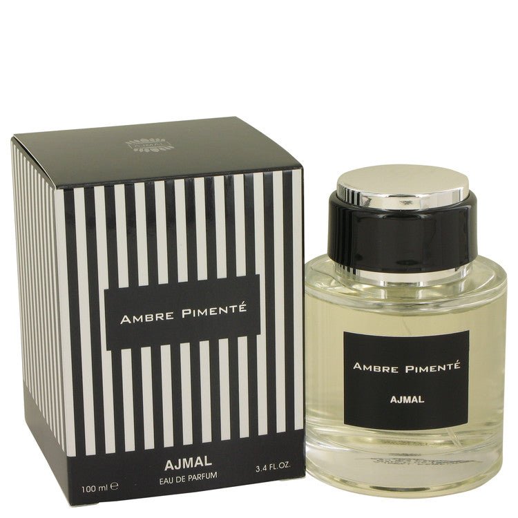 Ambre Pimente by Ajmal Eau De Parfum Spray Unisex 3.4 oz - Inside The Bars