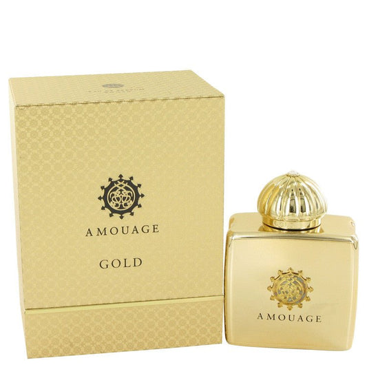 Amouage Gold by Amouage Eau De Parfum Spray 3.4 oz for Women - Inside The Bars