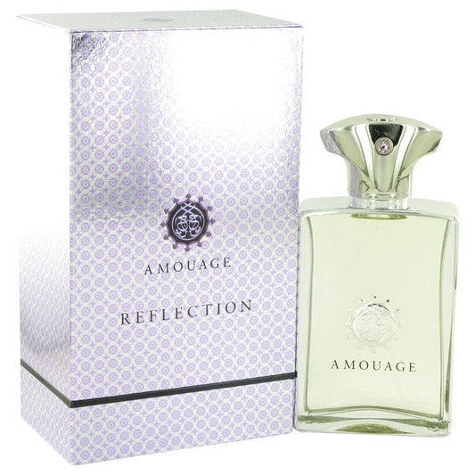 Amouage Reflection by Amouage Eau De Parfum Spray 3.4 oz for Men - Inside The Bars