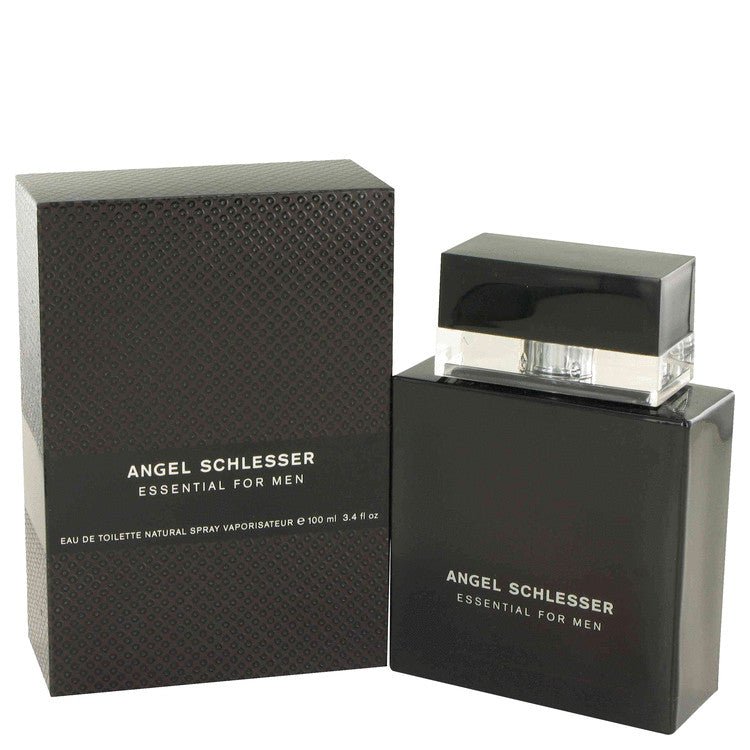 Angel Schlesser Essential by Angel Schlesser Eau De Toilette Spray 3.4 oz for Men - Inside The Bars