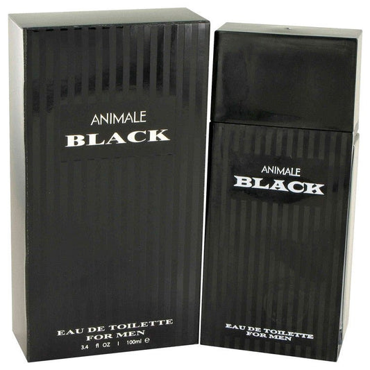 Animale Black by Animale Eau De Toilette Spray 3.4 oz for Men - Inside The Bars