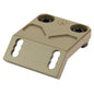 Arisaka Ofst Scout Mnt Mcx M - lok Fde Low Profile Mount - Inside The Bars