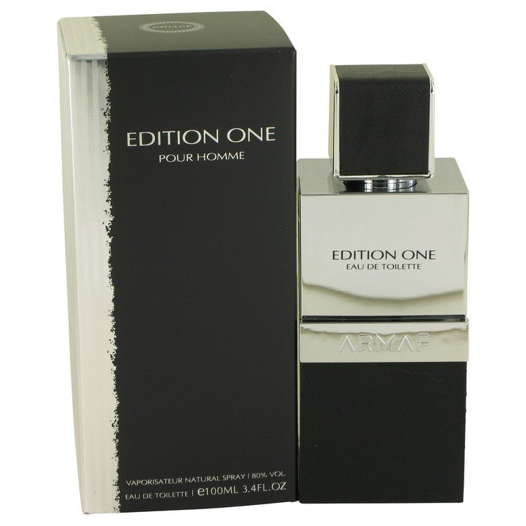Armaf Edition One by Armaf Eau De Toilette Spray 3.4 oz for Men - Inside The Bars