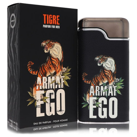 Armaf Ego Tigre Eau De Parfum Spray 3.38 oz for Men - Inside The Bars