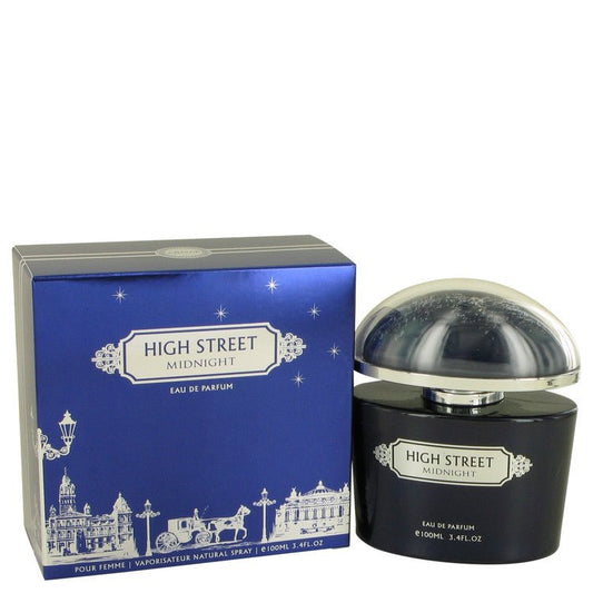 Armaf High Street Midnight by Armaf Eau De Parfum Spray 3.4 oz for Women - Inside The Bars