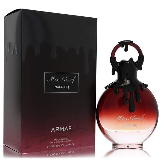 Armaf Miss Magnifiq Eau De Parfum Spray 3.4 oz for Women - Inside The Bars