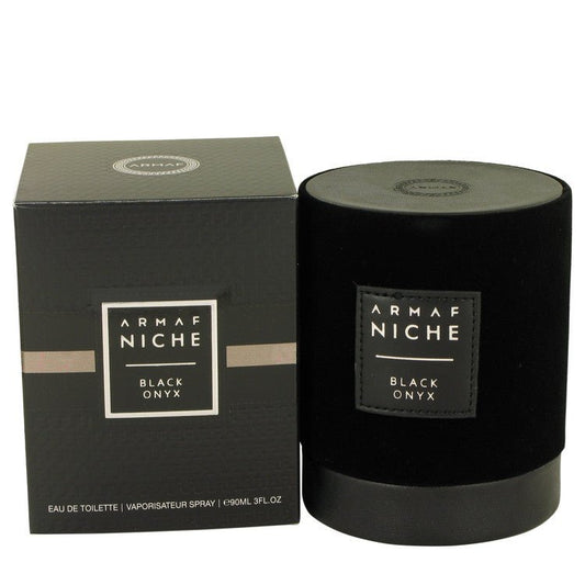 Armaf Niche Black Onyx by Armaf Eau De Toilette Spray 3 oz - Inside The Bars