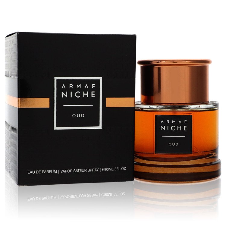 Armaf Niche Oud by Armaf Eau De Parfum Spray 3 oz Men - Inside The Bars
