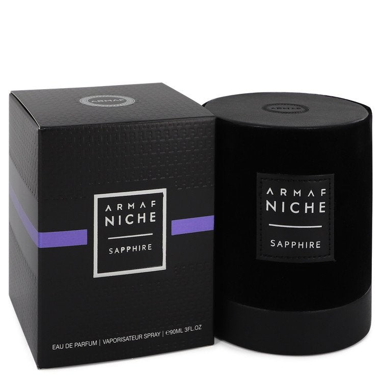 Armaf Niche Sapphire by Armaf Eau De Parfum Spray 3 oz for Women - Inside The Bars