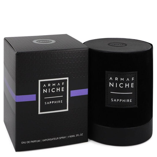 Armaf Niche Sapphire by Armaf Eau De Parfum Spray 3 oz for Women - Inside The Bars