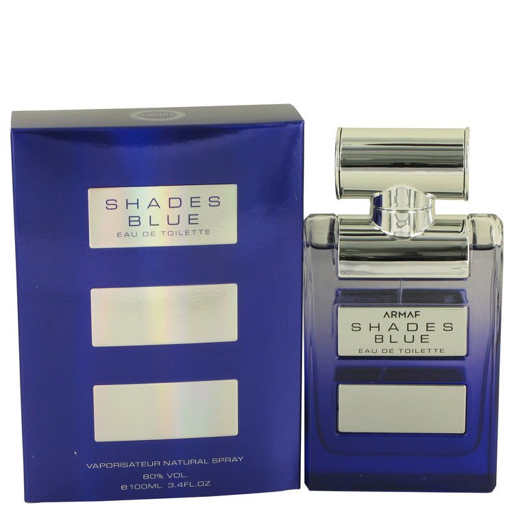 Armaf Shades Blue by Armaf Eau De Toilette Spray 3.4 oz for Men - Inside The Bars