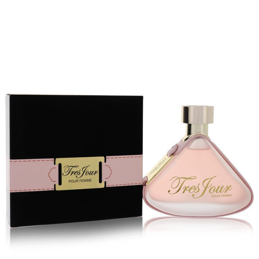 Armaf Tres Jour by Armaf Eau De Parfum Spray 3.4 oz for Women - Inside The Bars