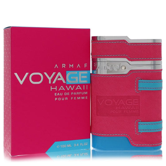Armaf Voyage Hawaii Eau De Parfum Spray for Women 3.4 oz - Inside The Bars