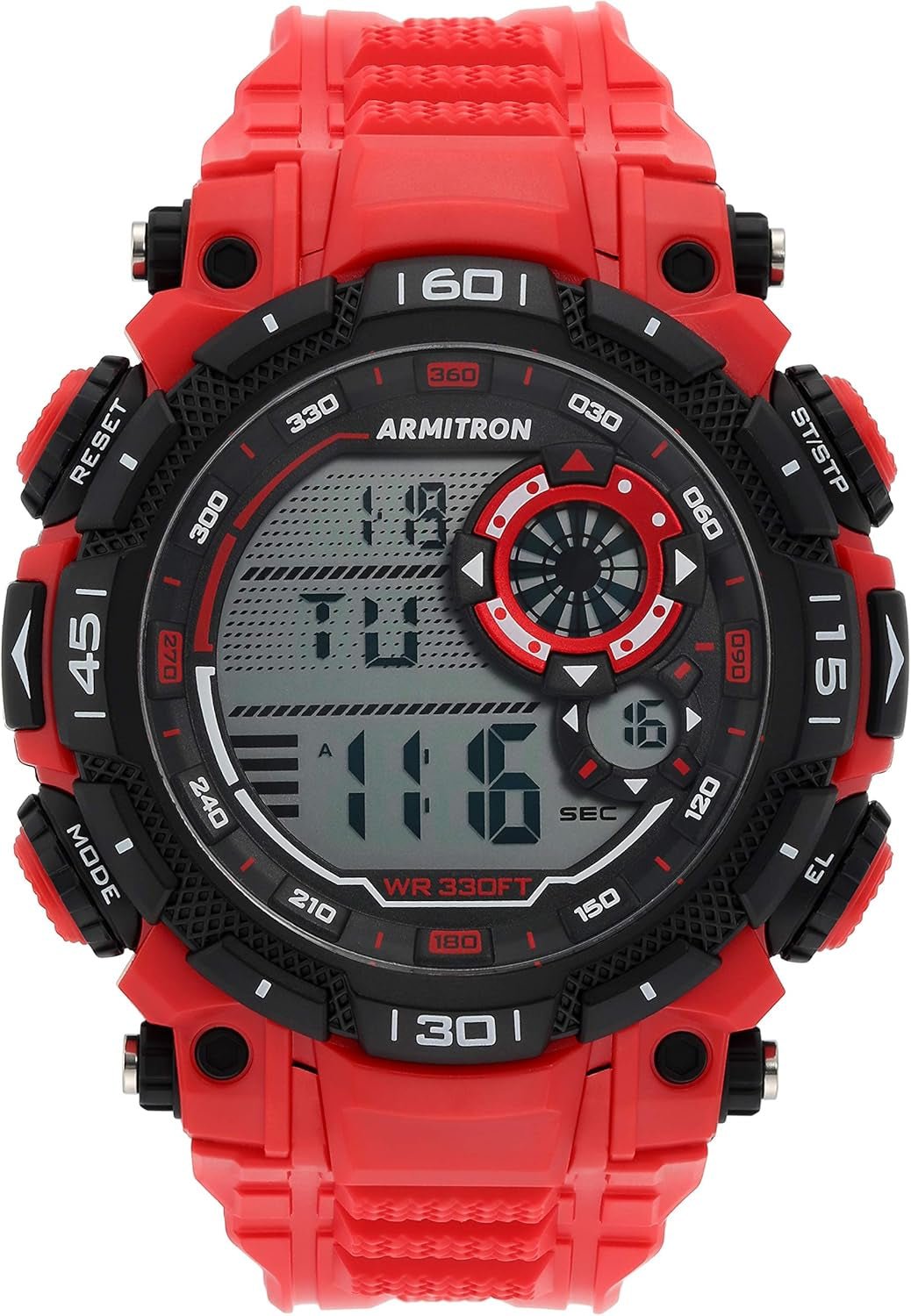 Armitron Sport Men's Digital Chronograph Watch Model 40/8397 - Inside The Bars