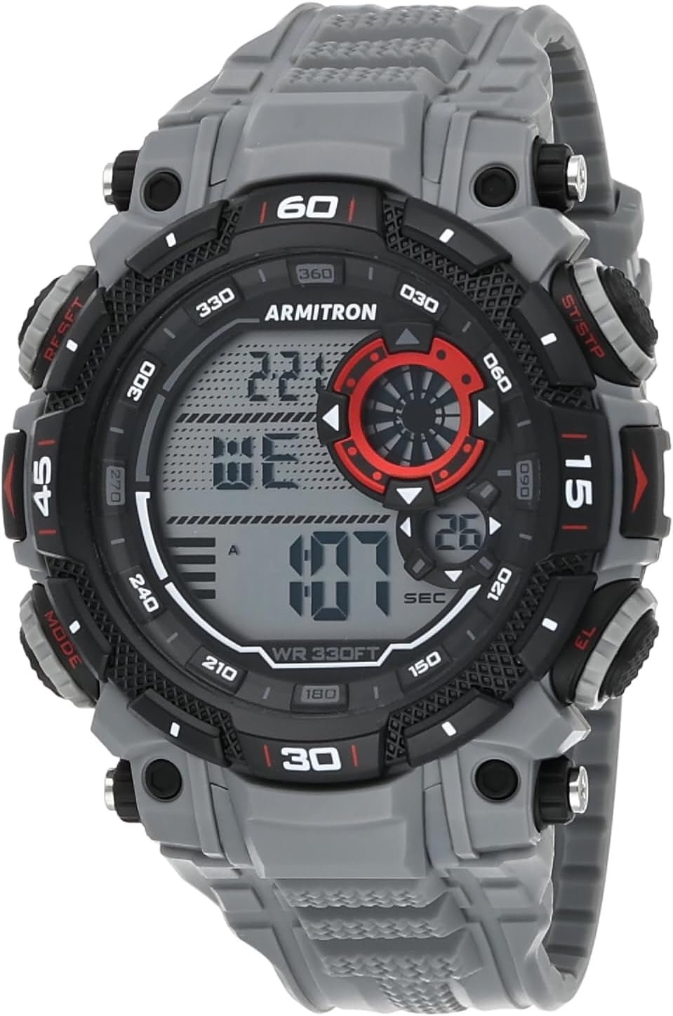 Armitron Sport Men's Digital Chronograph Watch Model 40/8397 - Inside The Bars