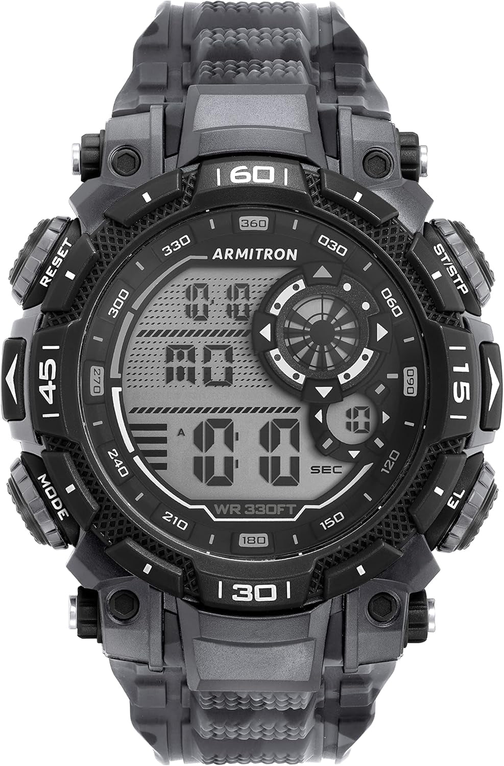 Armitron Sport Men's Digital Chronograph Watch Model 40/8397 - Inside The Bars