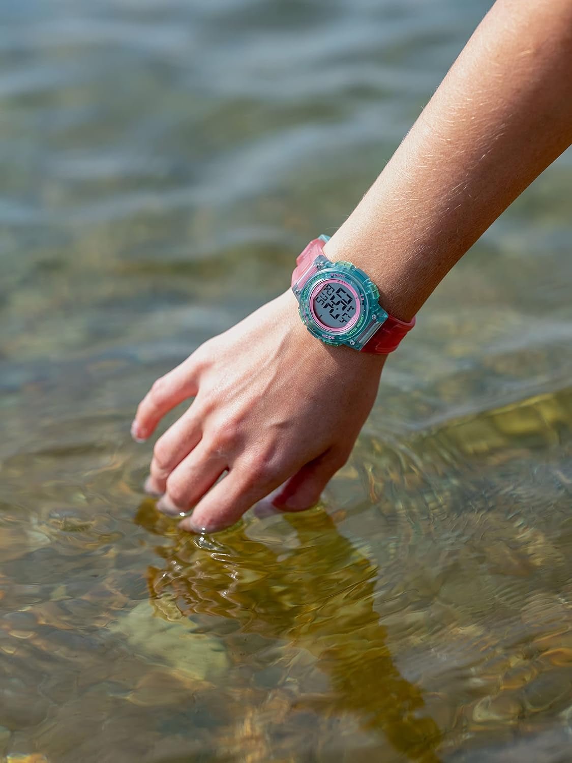 Armitron Sport Women's Digital Chronograph Watch Resin Strap - Inside The Bars