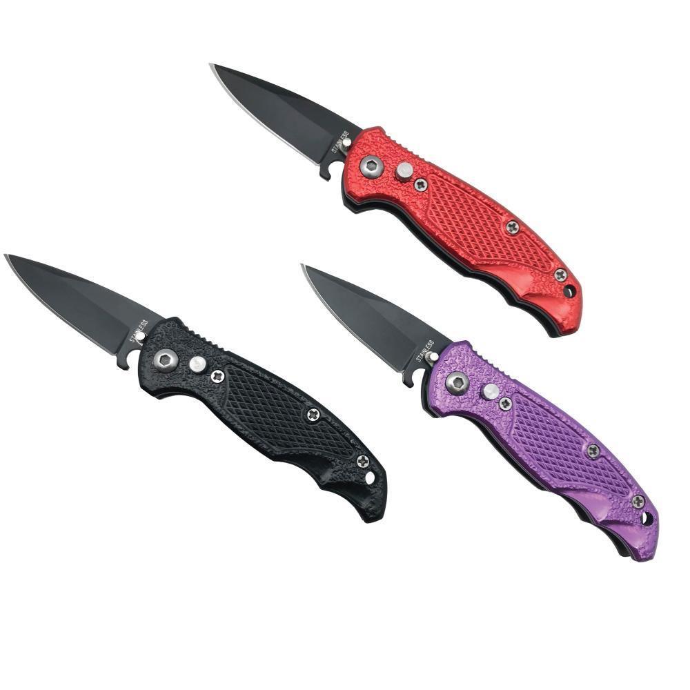 Assorted 12 - Piece Stainless Steel Knife Display - Inside The Bars