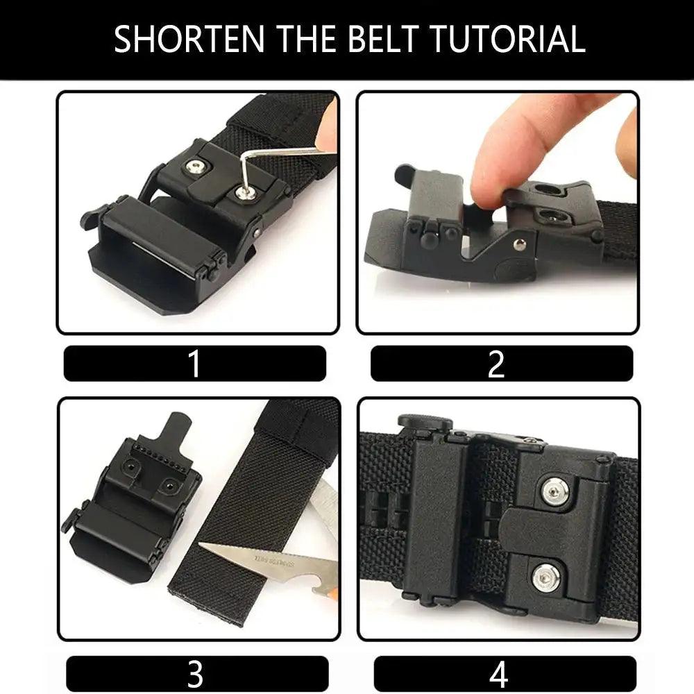 Automatic Tactical Flexlock Belt - Inside The Bars
