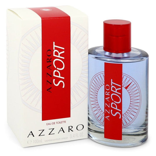 Azzaro Sport by Azzaro Eau De Toilette Spray 3.4 oz Men - Inside The Bars