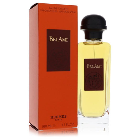 Bel Ami by Hermes Eau De Toilette Spray 3.4 oz for Men - Inside The Bars