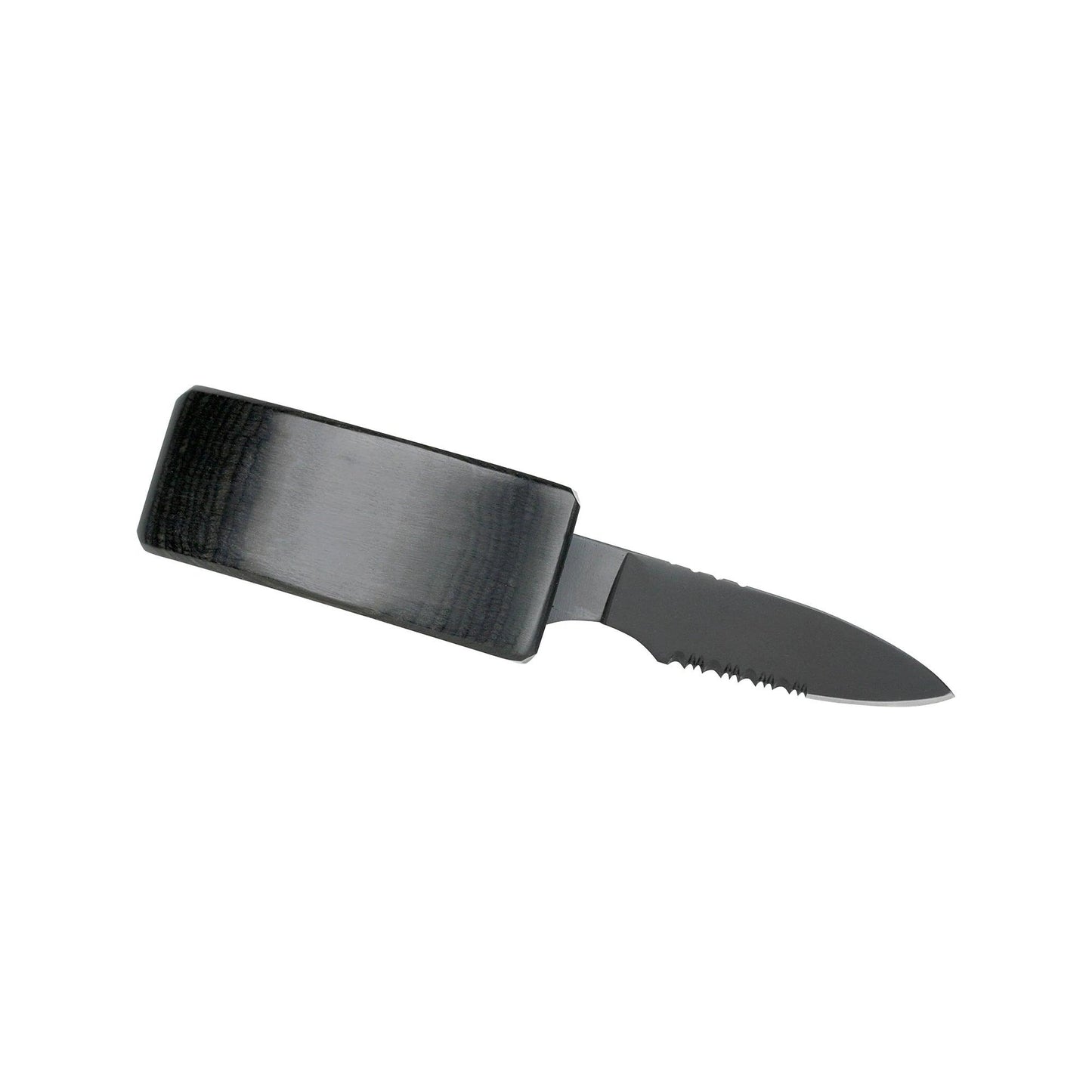 Black Belt Concealed Self Defense Knife - Inside The Bars