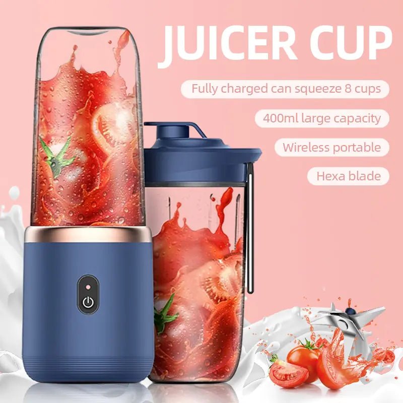Blades GoJuice Portable Cup for Fresh Juicing Anywhere - Inside The Bars