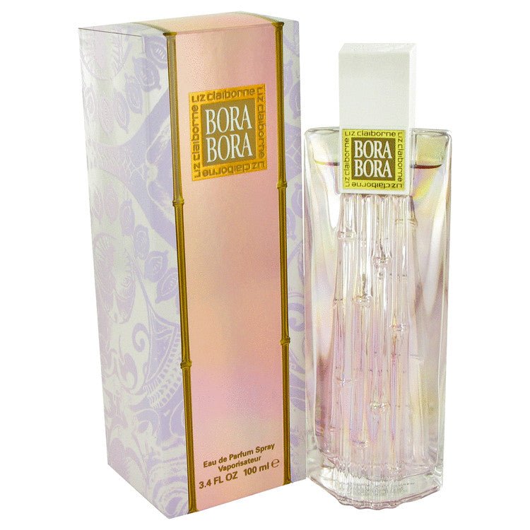 Bora Bora by Liz Claiborne Eau De Parfum Spray 3.4 oz for Women - Inside The Bars