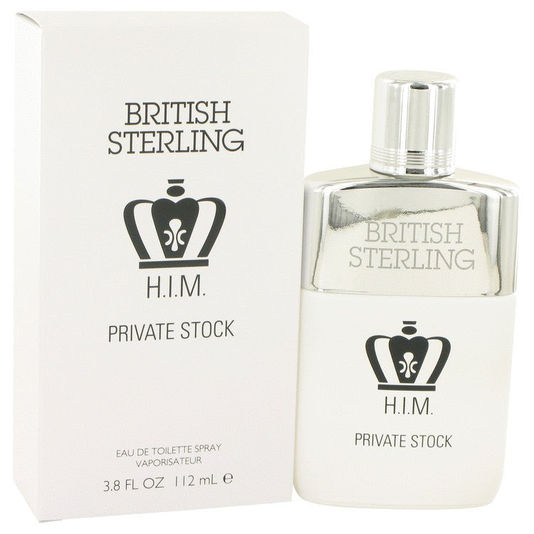 British Sterling Him Private Stock by Dana 3.8 oz Spray - Inside The Bars