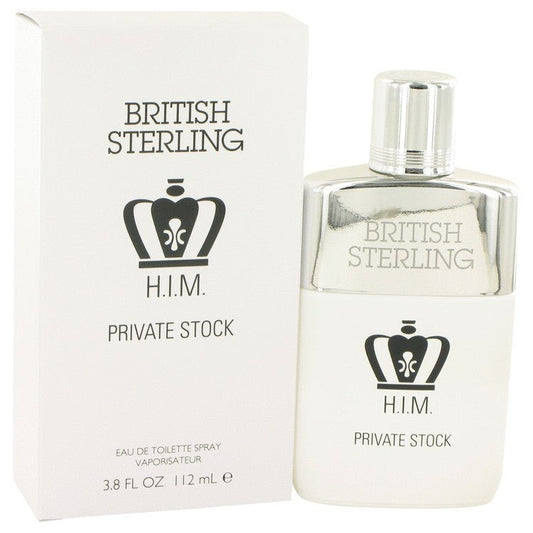 British Sterling Him Private Stock by Dana 3.8 oz Spray - Inside The Bars