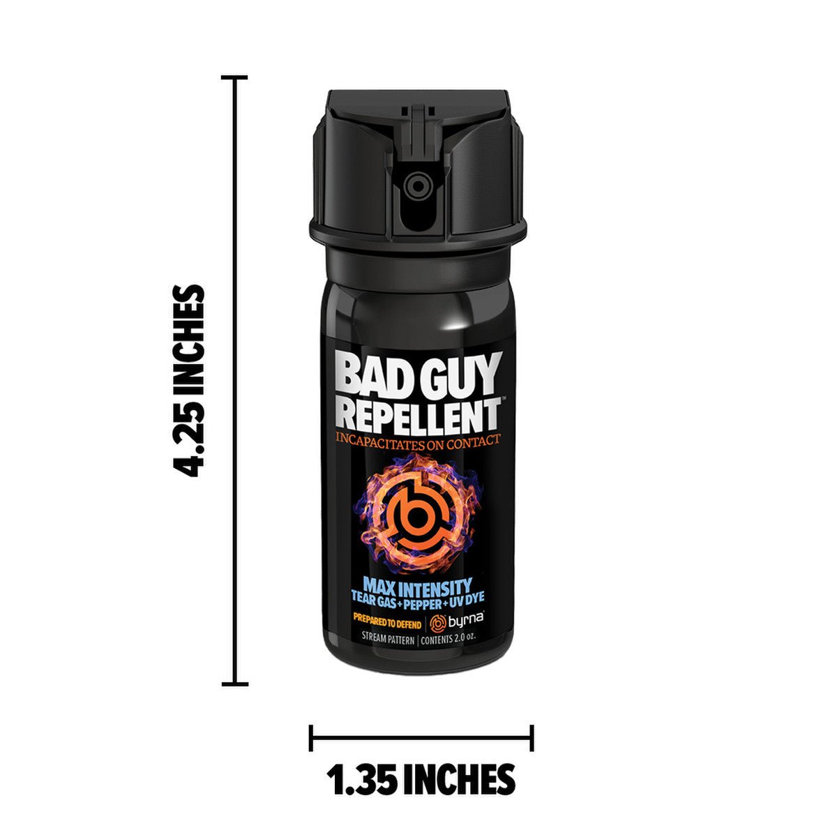 Byrna Bad Guy Repellent MAX 2 oz. (BM) - Inside The Bars