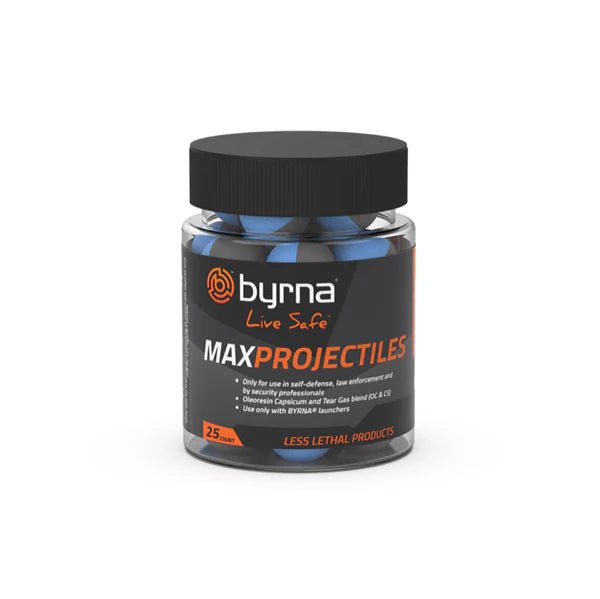 Byrna Max Projectiles (25 Count) - Inside The Bars