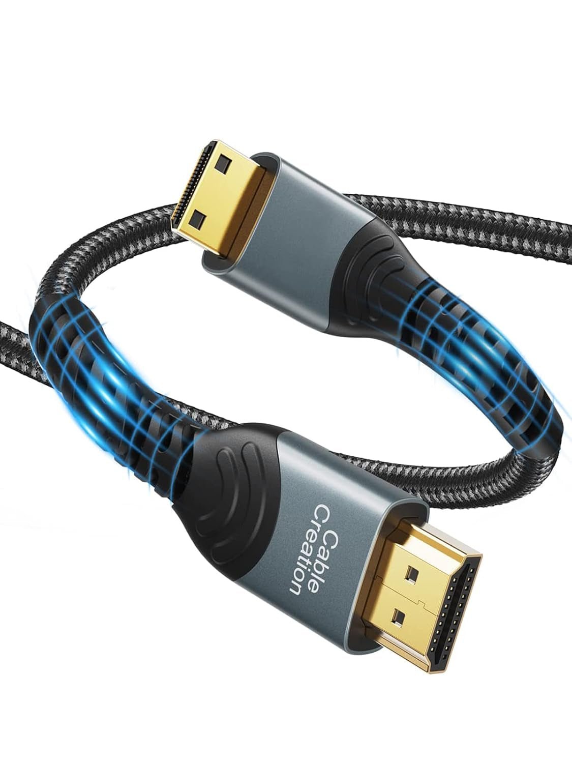 CableCreation 10FT Mini HDMI to HDMI Cable 4K 60Hz Adapter - Inside The Bars