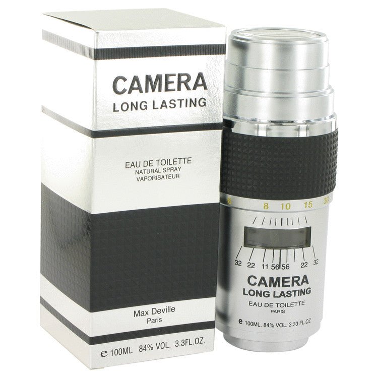 CAMERA LONG LASTING by Max Deville Eau De Toilette Spray 3.4 oz for Men - Inside The Bars