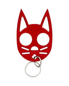 Cat Strike Self - Defense Keychain - Adorable Red Safety Tool - Inside The Bars