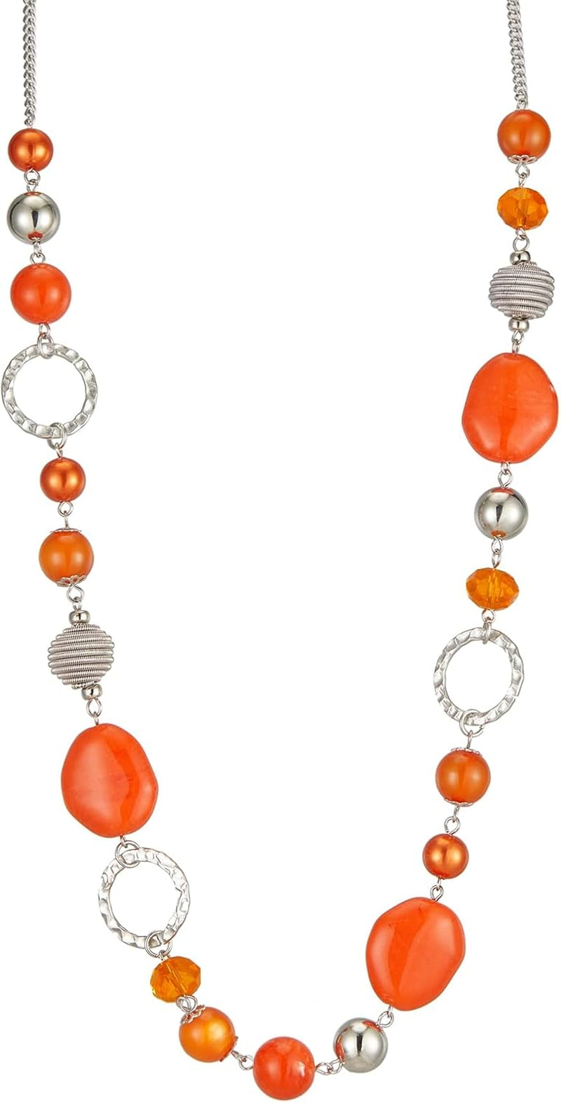 Pearl & Club Long Beaded Necklaces for Women - Fashion Jewelry Sweater Chain Gifts