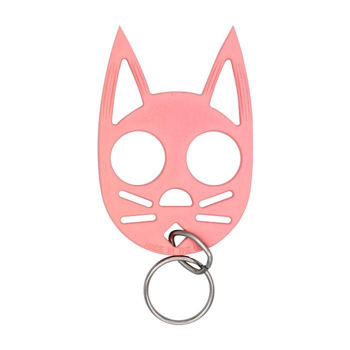 Charming RED Cat Self - Defense Keychain for Stylish Personal Safety - Inside The Bars
