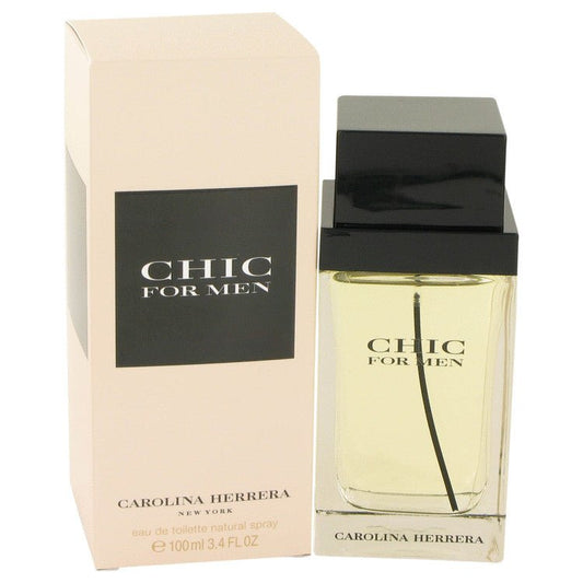 Chic by Carolina Herrera Eau De Toilette Spray for Men - Inside The Bars