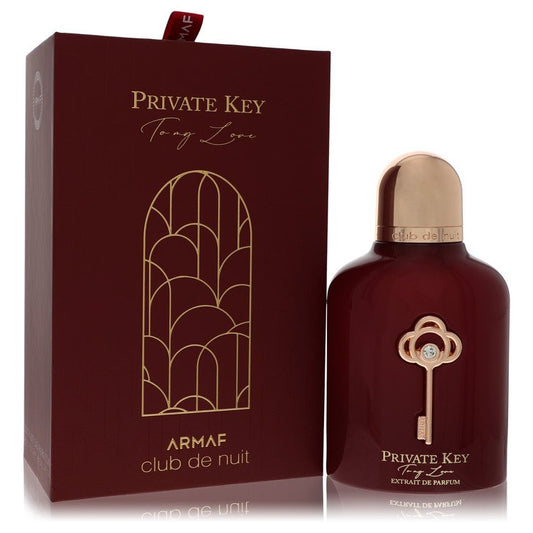 Club De Nuit Private Key To My Love Armaf Extrait Spray 3.4 oz - Inside The Bars