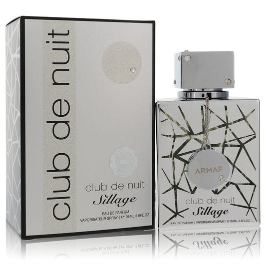 Club De Nuit Sillage by Armaf Eau De Parfum Spray Unisex 3.6 oz for Men - Inside The Bars