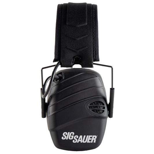 Compact Comfort Electronic Earmuffs with SIG SAUER Logo - Inside The Bars