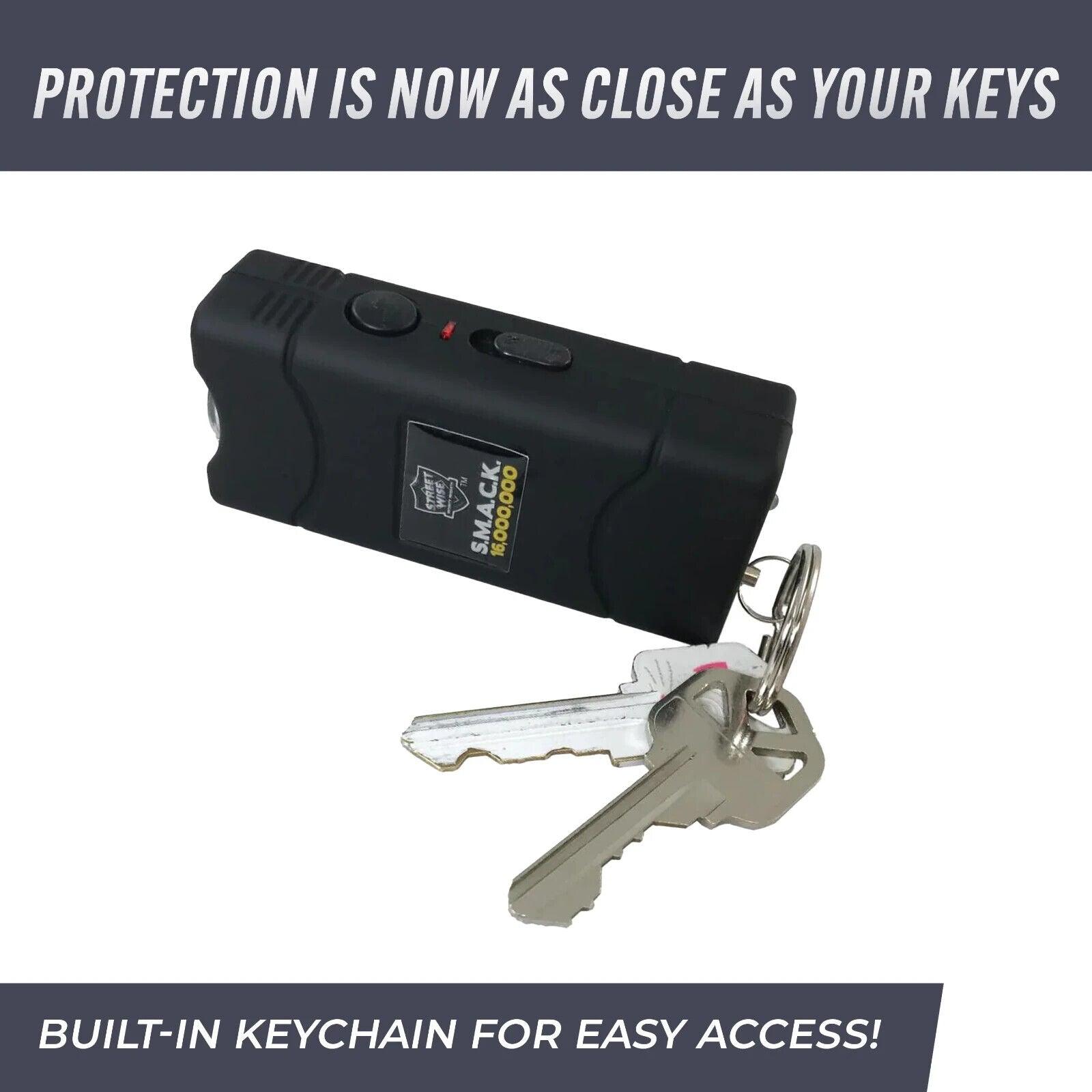 Compact Self - Defense Keychain Set - Black (SWSDKCBK) - Inside The Bars