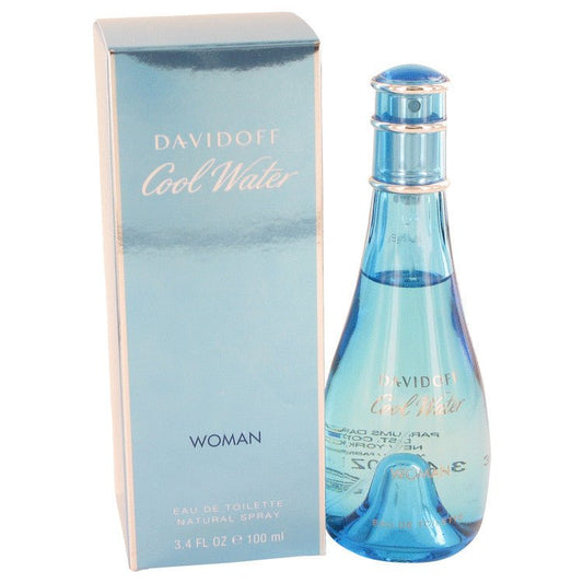COOL WATER by Davidoff Eau De Toilette Spray for Women - Inside The Bars