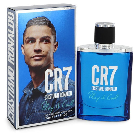 CR7 Play It Cool by Cristiano Ronaldo Eau De Toilette Spray - Inside The Bars