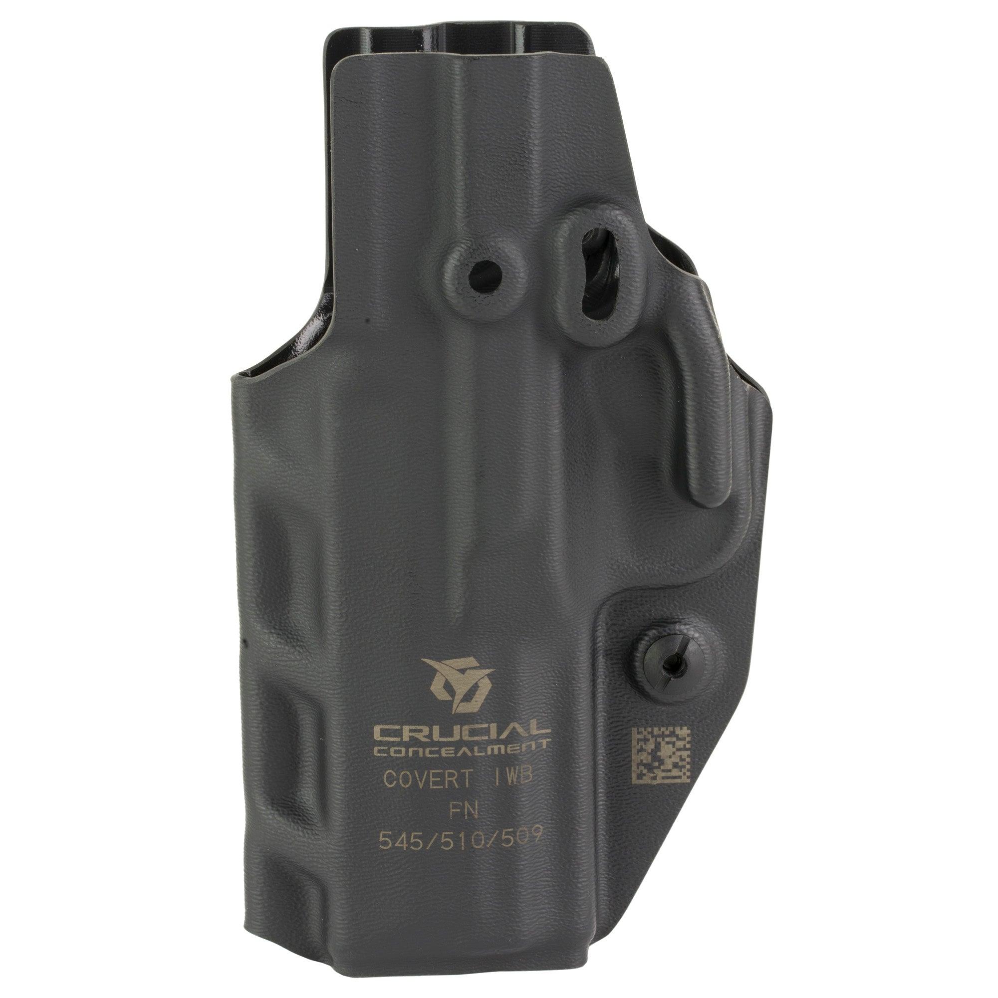 Crucial Iwb Fn 509/510/545 Ambi Blk Holster for Comfort - Inside The Bars